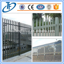 Hochwertiger gebrauchter Stahl Palisade Zaun zum Verkauf Made in Anping (China Produkte)